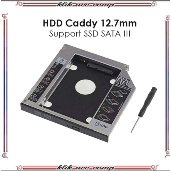 HDD Cady 12,7 mm & 9.5mm