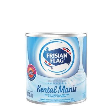 Susu kaleng frisian flag