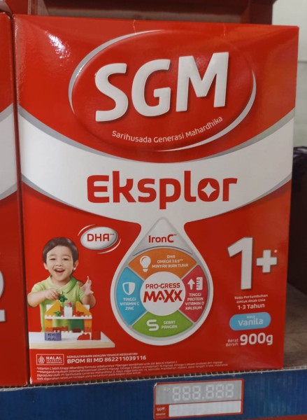 susu sgm 1+ 900g