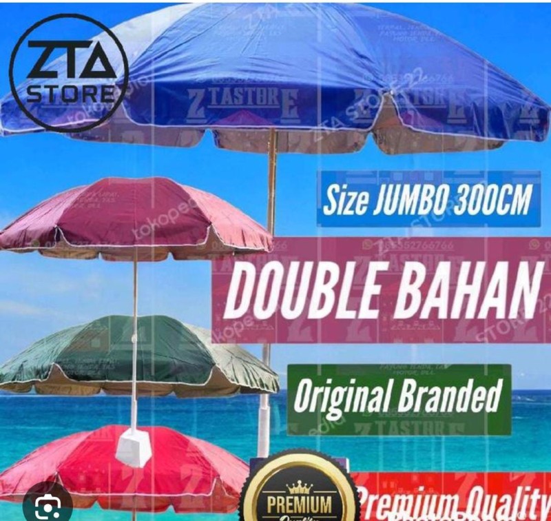 Payung jumbo double layer