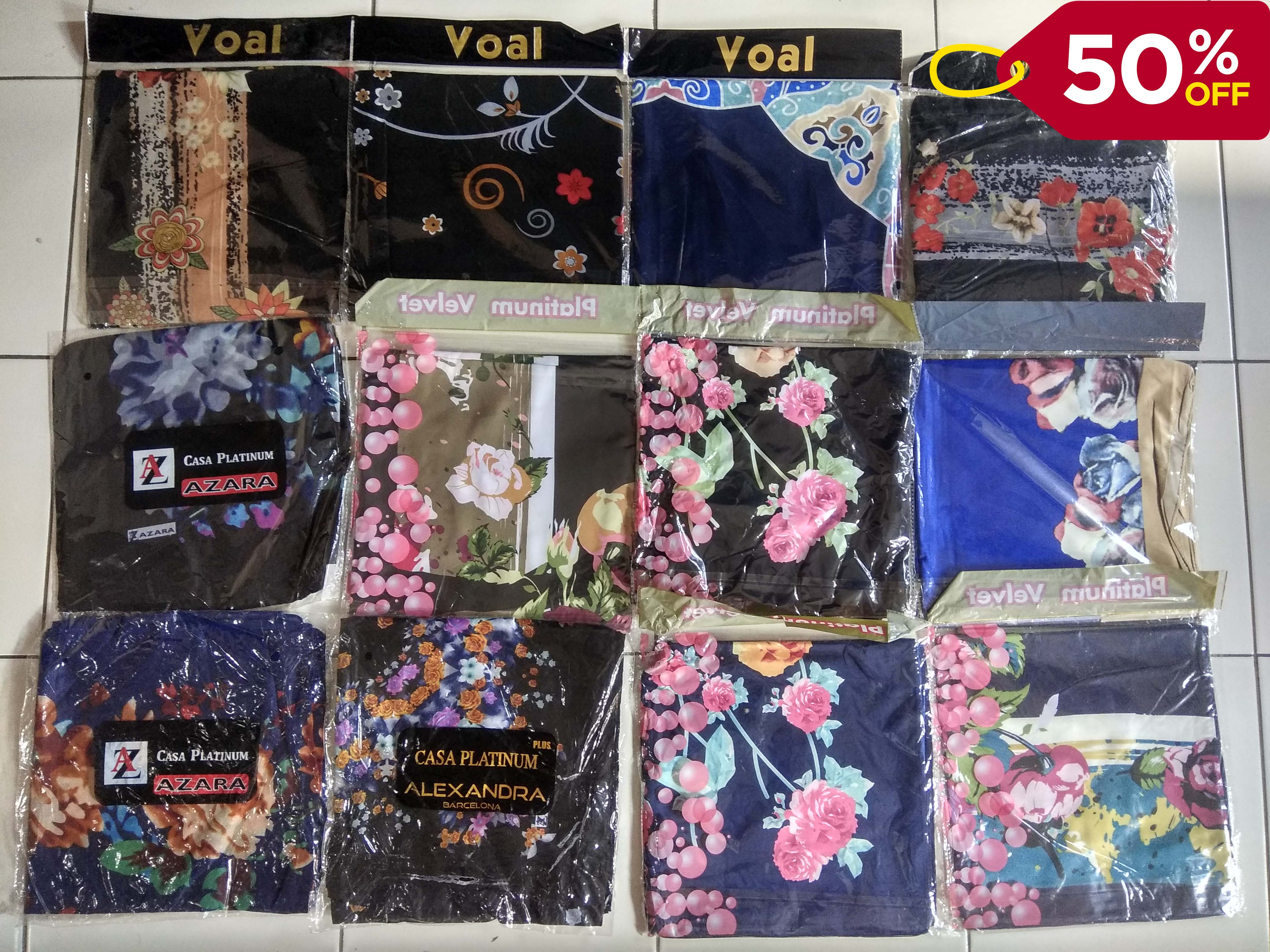 KERUDUNG DISKON MURAH 6(baca deskripsi sebelum pesan)