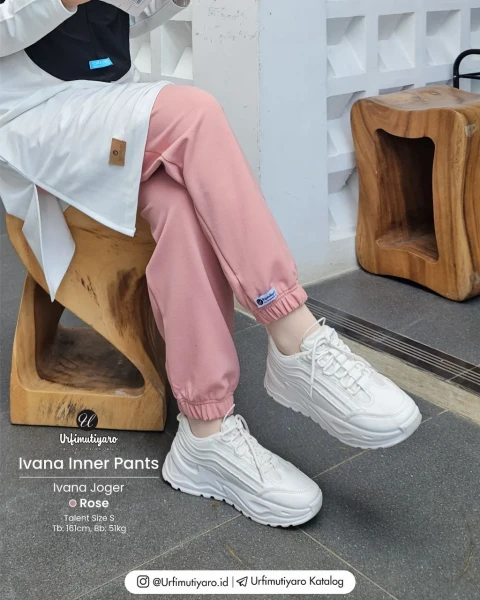 IVANA INNER PANTS JOGGER ROSE