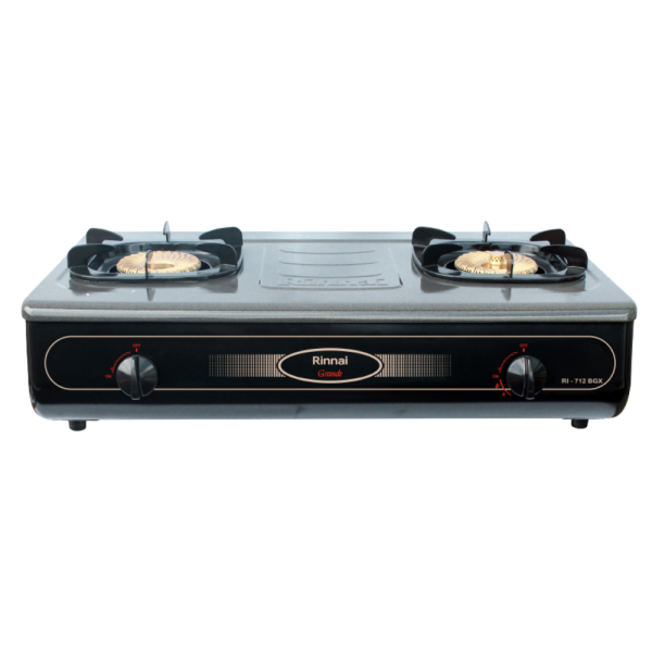 Kompor Gas Rinnai RI 712 BGX set regulator
