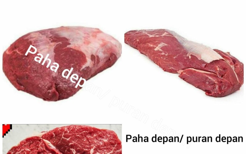daging sapi no 2 puran depan