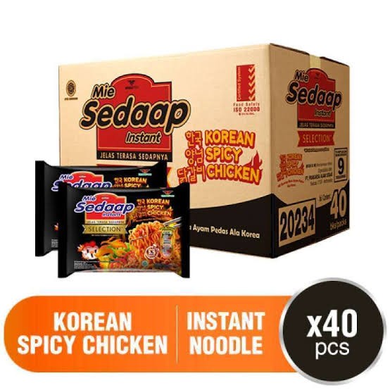 Mie sedap Korean spicy