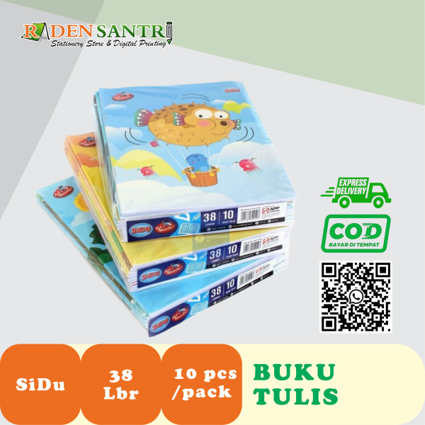 Buku Tulis SiDu 38 Lembar