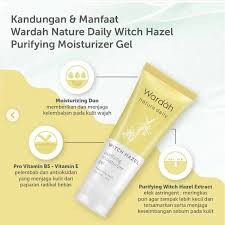 Wardah Witch Hazel Purifying Moisturizer Gel 40ml