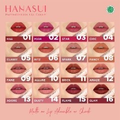 Hanasui Mattedorable Lip Cream