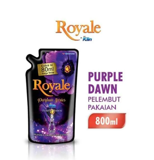 SOKLIN ROYALE PARFUME PURPLE DAWN 800ML REFF