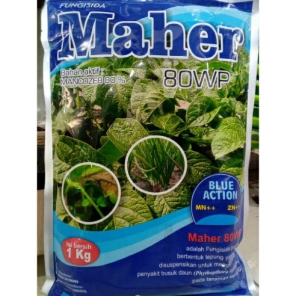 MAHER BIRU FUNGISIDA 80WP