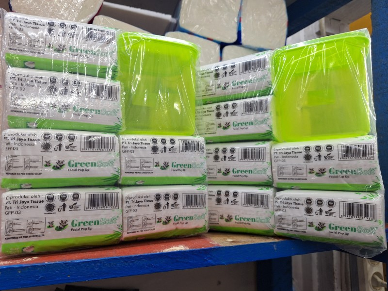Tisu panda pack Gratis BOX tisu