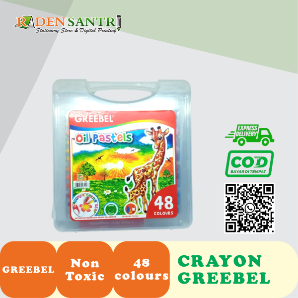 Crayon Greebel 48 Colours