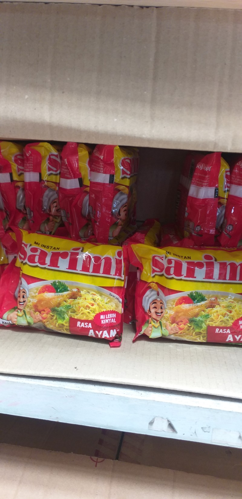 sarimi kuah ayam bwg