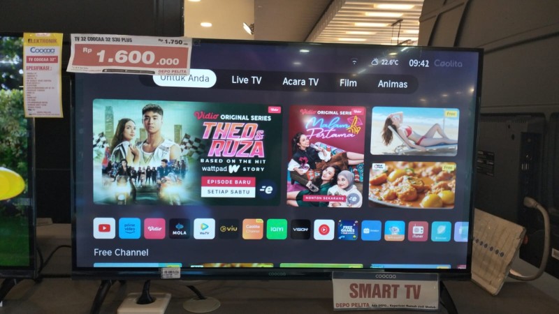 LED TV 32INCH COOCAA 32S3U PLUS