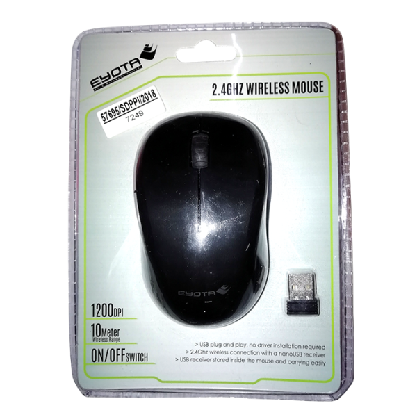 Mouse Wireless Eyota Rechargeable