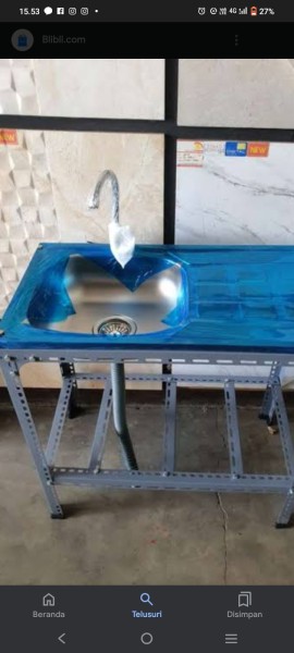 Wastafel cuci prg