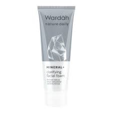 Wardah Nature Daily Mineral + Clarifying Facial Foam 60ml