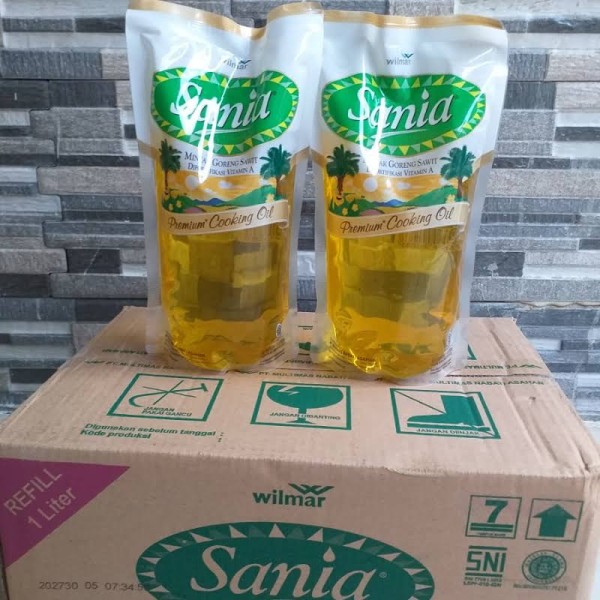 Minyak goreng Sania 1 dus